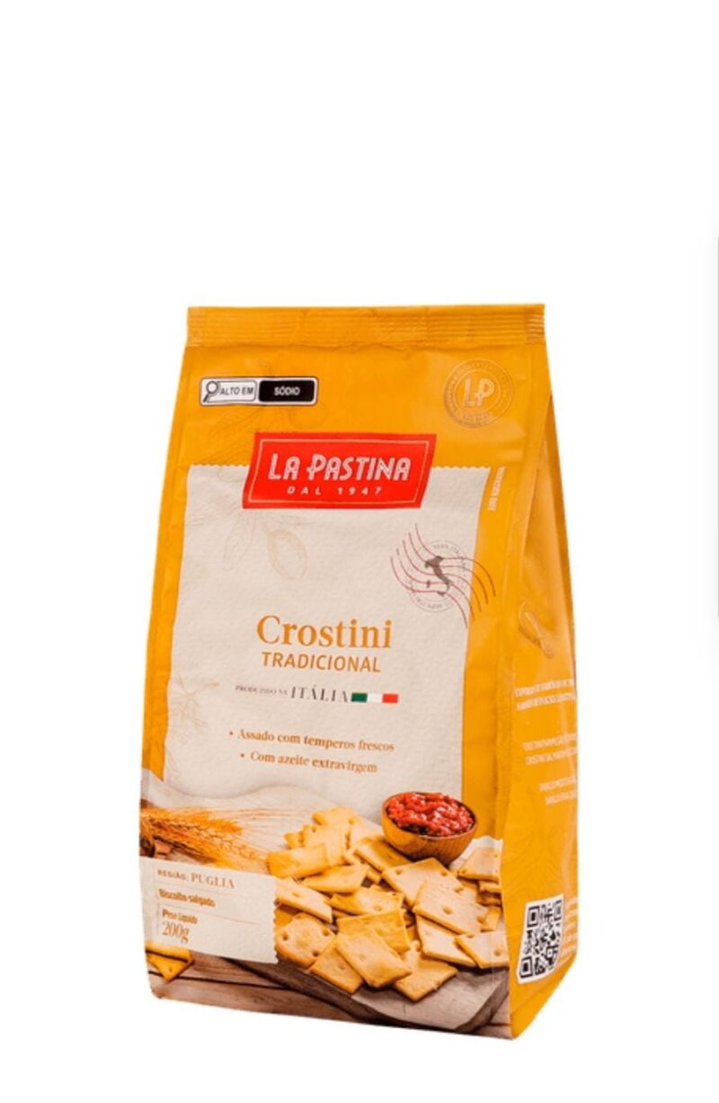 Biscoito Crostini tradicional 200g