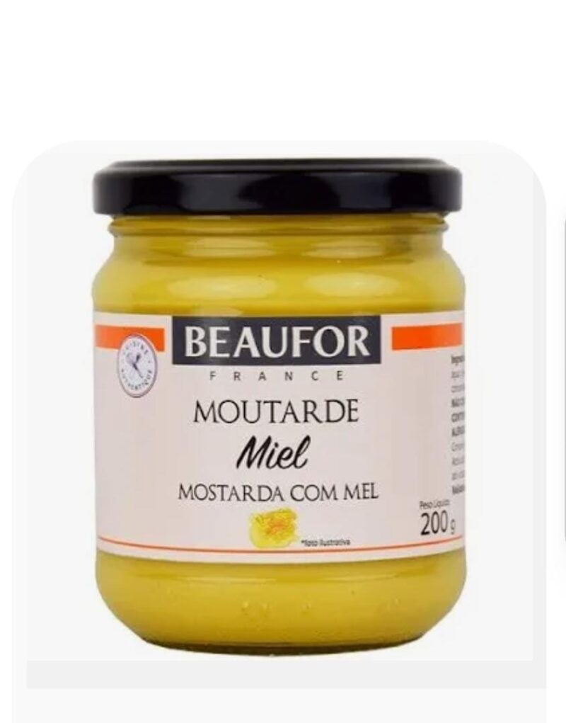 Mostarda com mel 200g- Beaufor