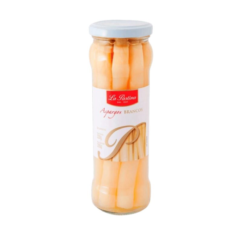 Aspargos brancos 205g- La Pastina