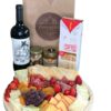 Platter + wine