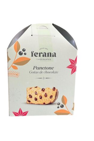 Panetone gotas de chocolate