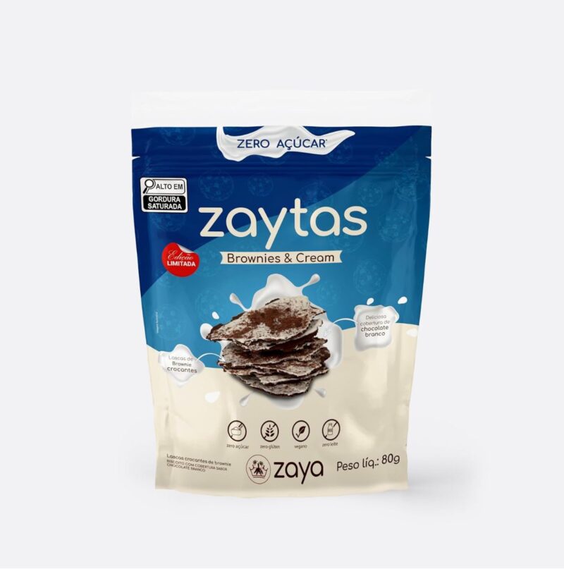 Snack Zaytas Brownie & Cream – 40G