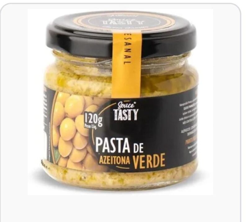 Pasta de azeitona verde-120g Tasty